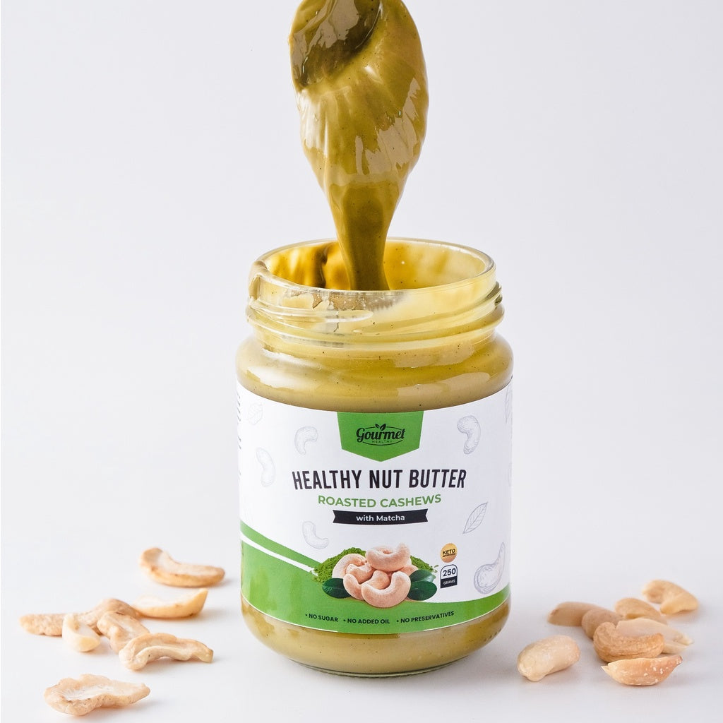 Sugar-Free Cashew Butter w/Matcha