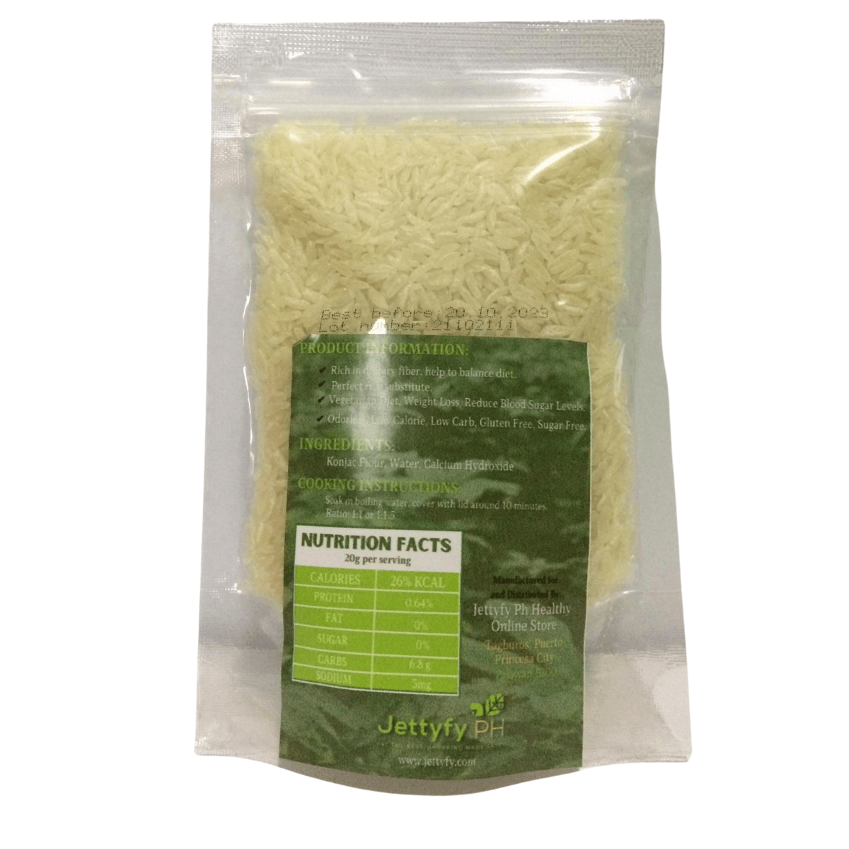 Dried Konjac Rice |80GRAMS & 100G AVAILABLE|