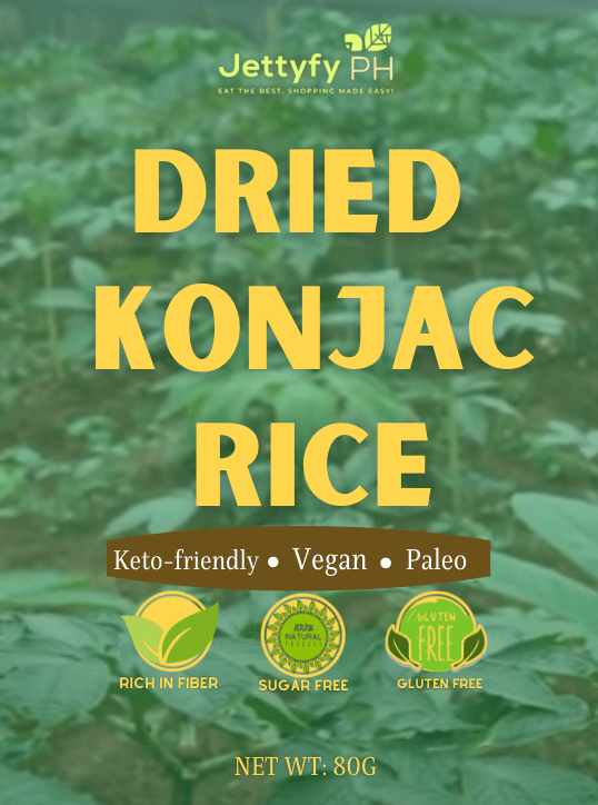 Dried Konjac Rice |80GRAMS & 100G AVAILABLE|