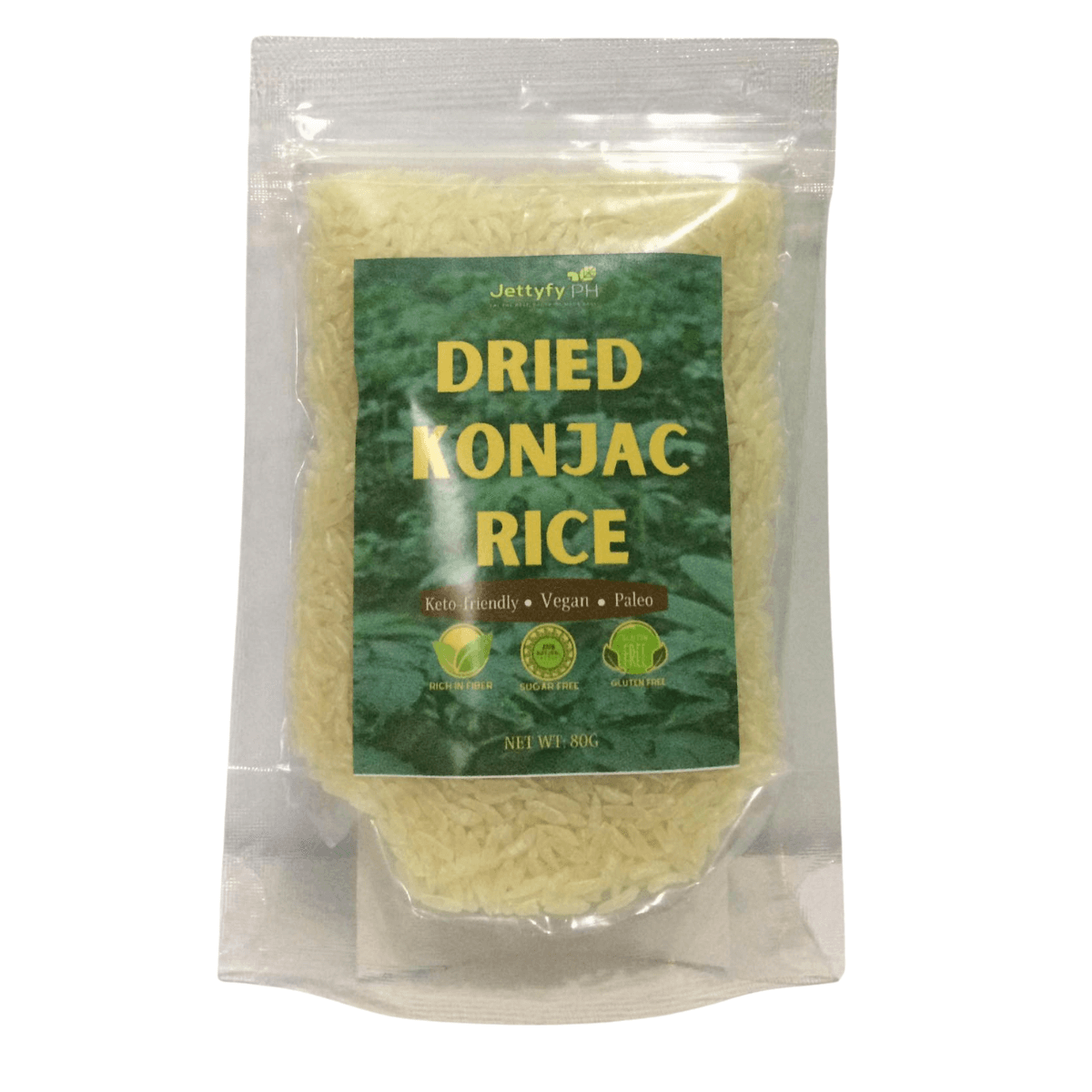 Dried Konjac Rice |80GRAMS & 100G AVAILABLE|
