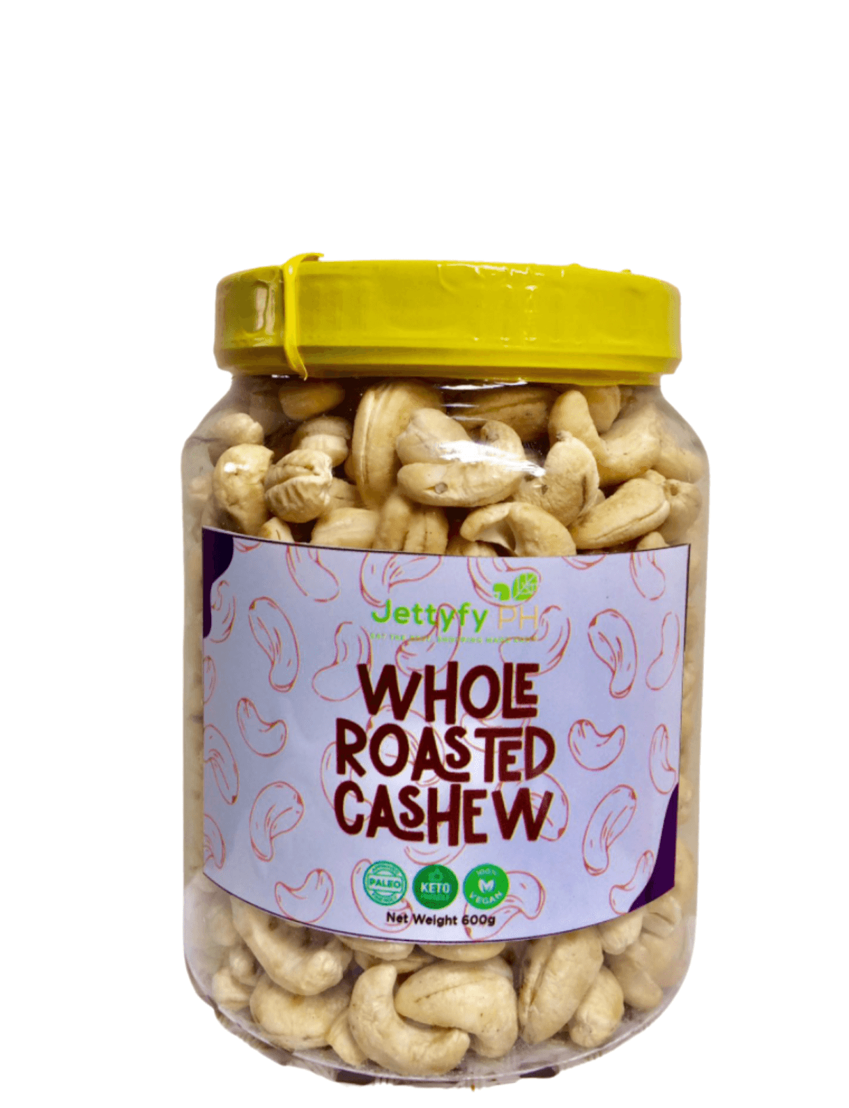 Whole Roasted Cashew in Jar
