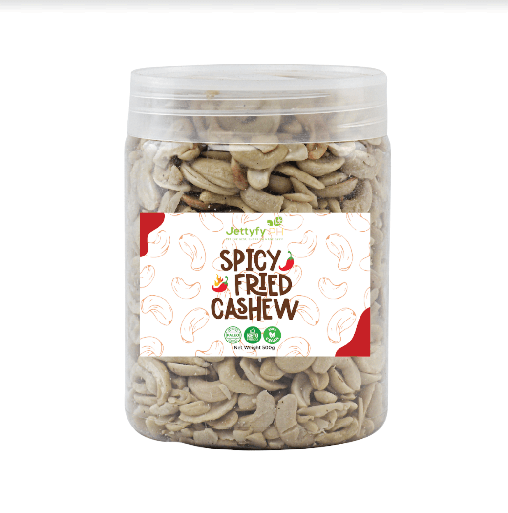 Spicy Fried Cashew in Jar!