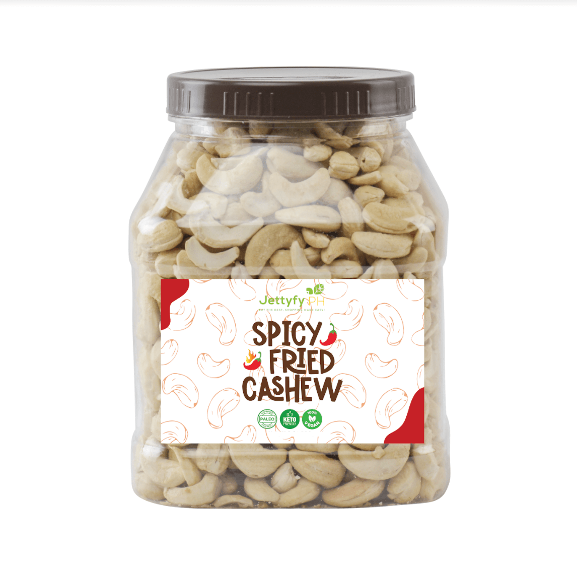 Spicy Fried Cashew in Jar!